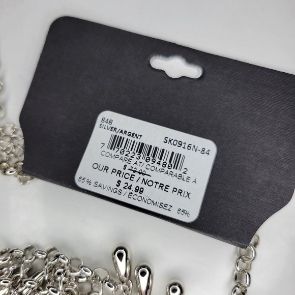 Saks Fifth Avenue Chainmail Necklace - Picture 2 of 5